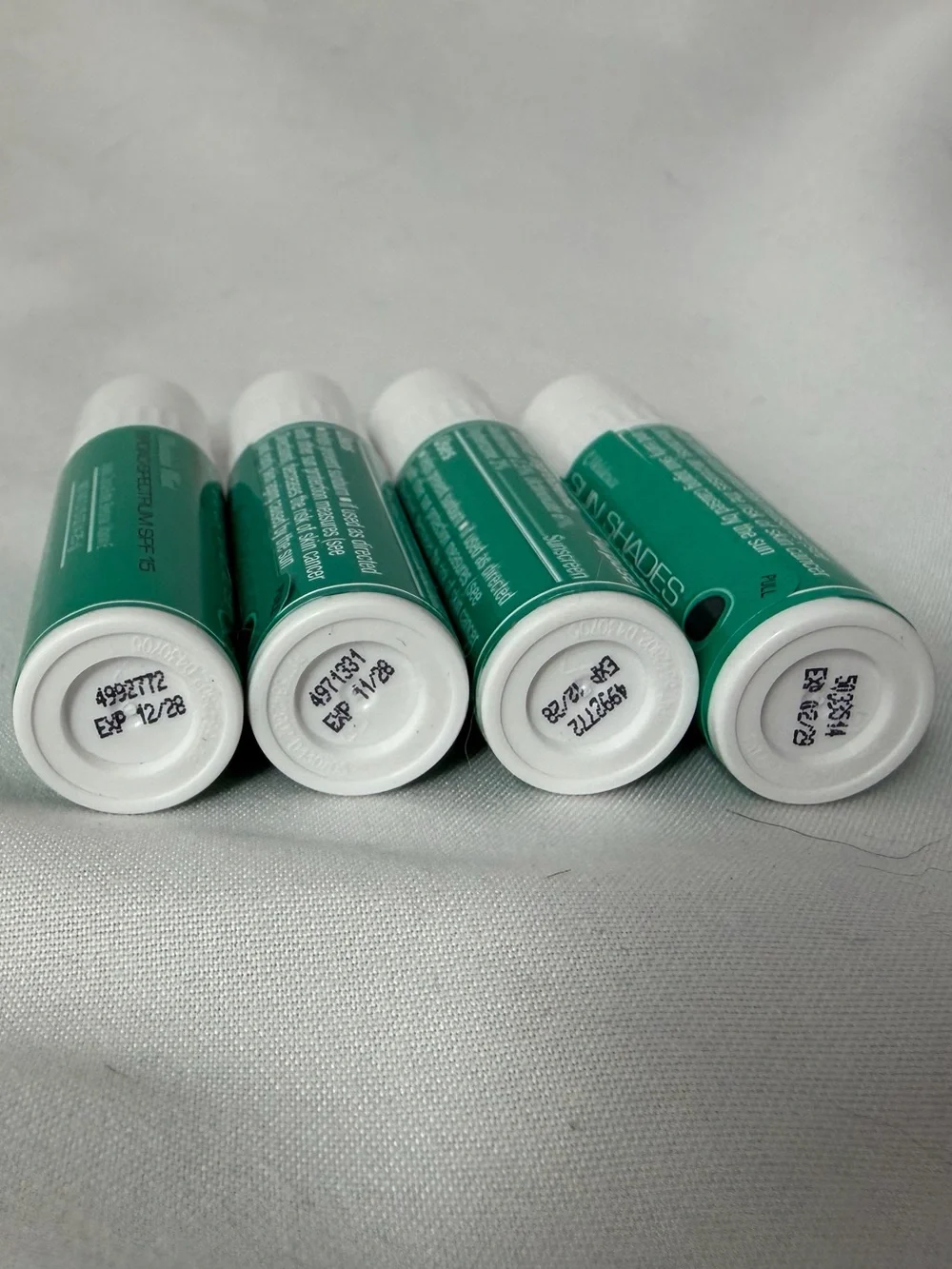 Melaleuca Sun Shades Mountain Mint Lip Balm Stick 4 new & sealed tubes